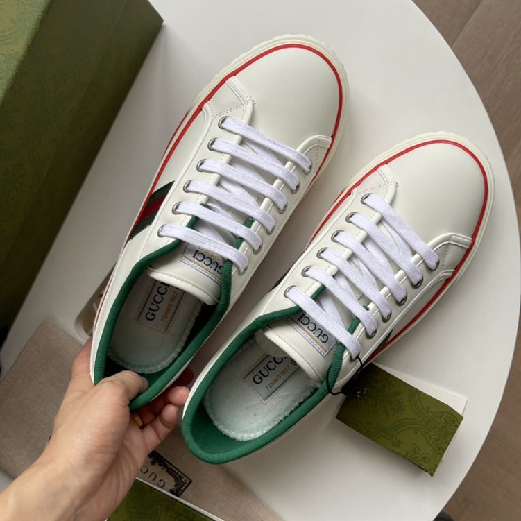 Gvc*1 Dupes Shoes TENNIS 1977 SNEAKER IN WHITE LEATHER   GCC060