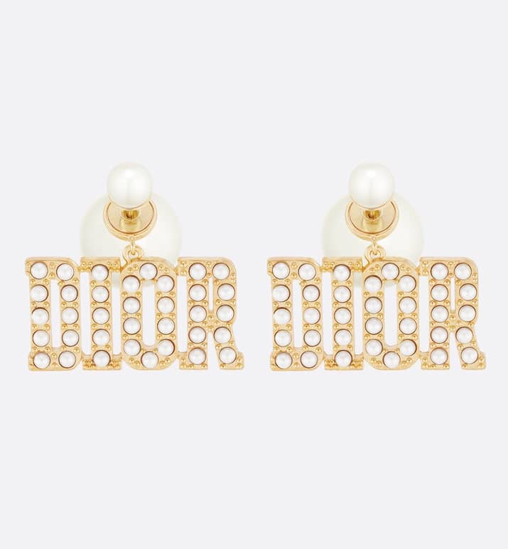 Knockoff Chr1st1an D10r Logo Earring