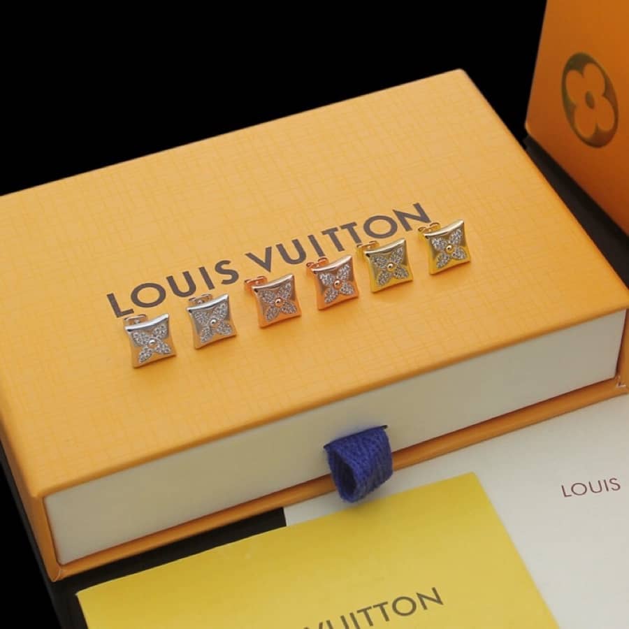 Knockoff L0vis Vvtt0n Logo Earring