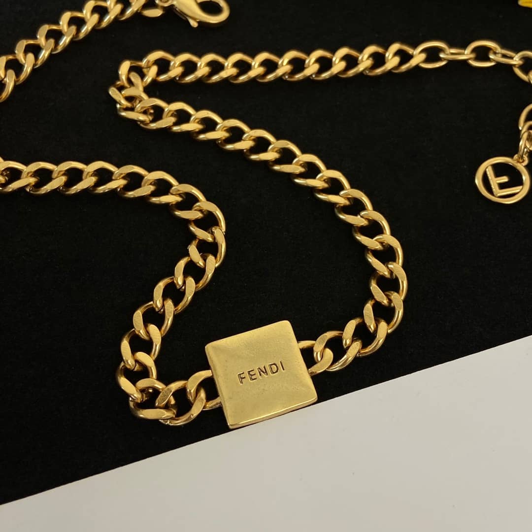 High Quality F**di Necklace
