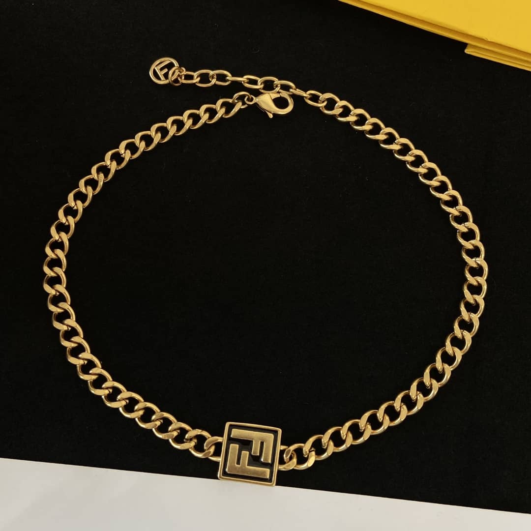 High Quality F**di Necklace