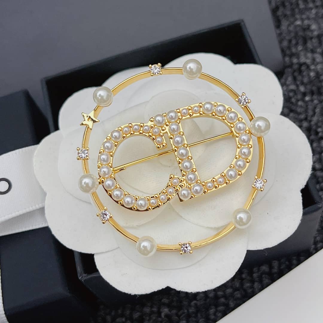 Wholesale Chr1st1an D10r AAA+ Brooch