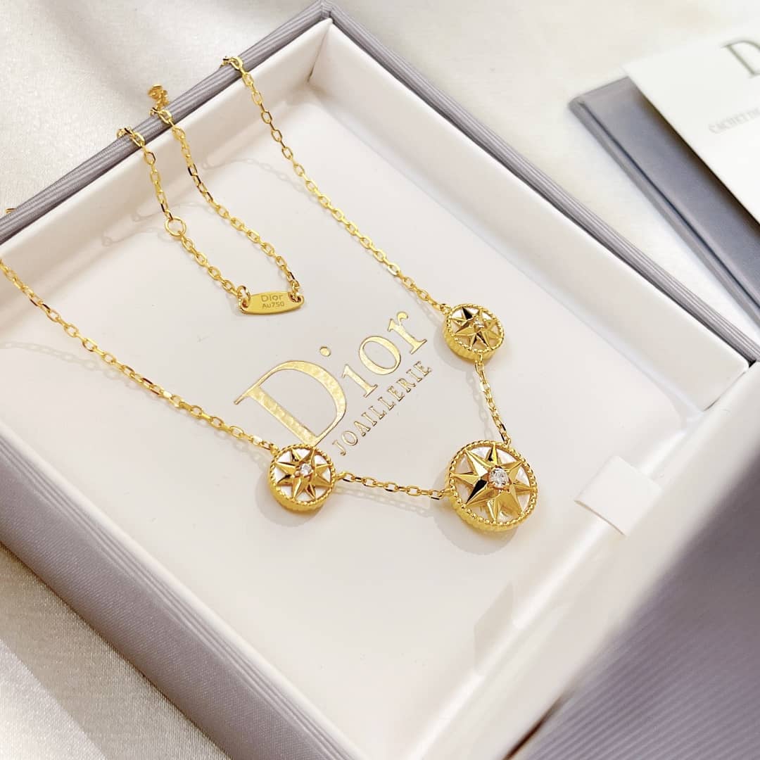 7 Star Chr1st1an D10r Necklace