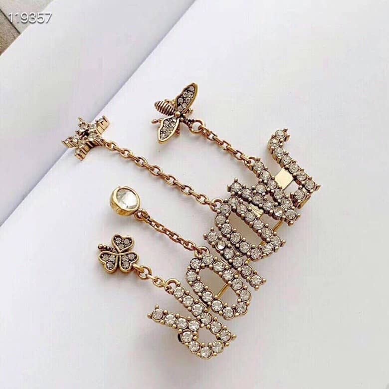 Designer Chr1st1an D10r Classic Brooch