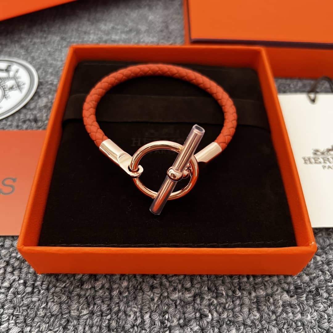 Fake H**me5 Logo Bracelet