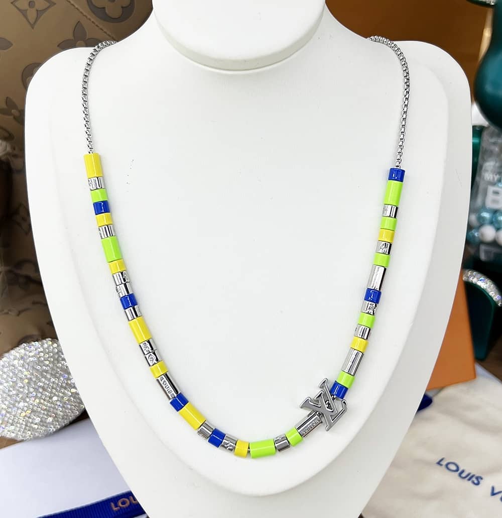 Wholesale L0vis Vvtt0n Logo Necklace