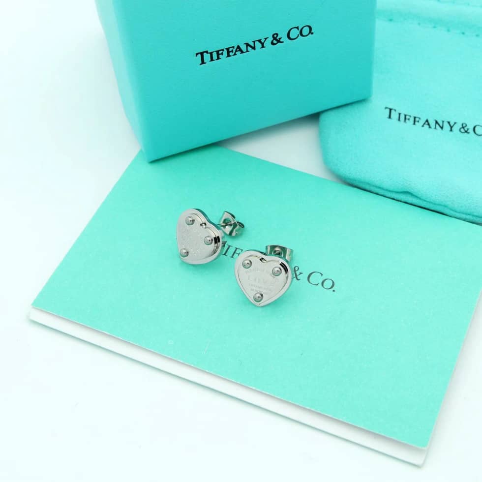 Wholesale T*f*ny Logo Earring