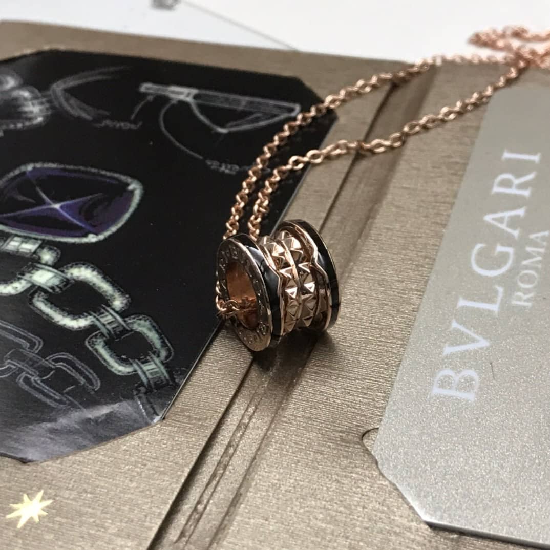 Knockoff Bv1g*ai Logo Necklace