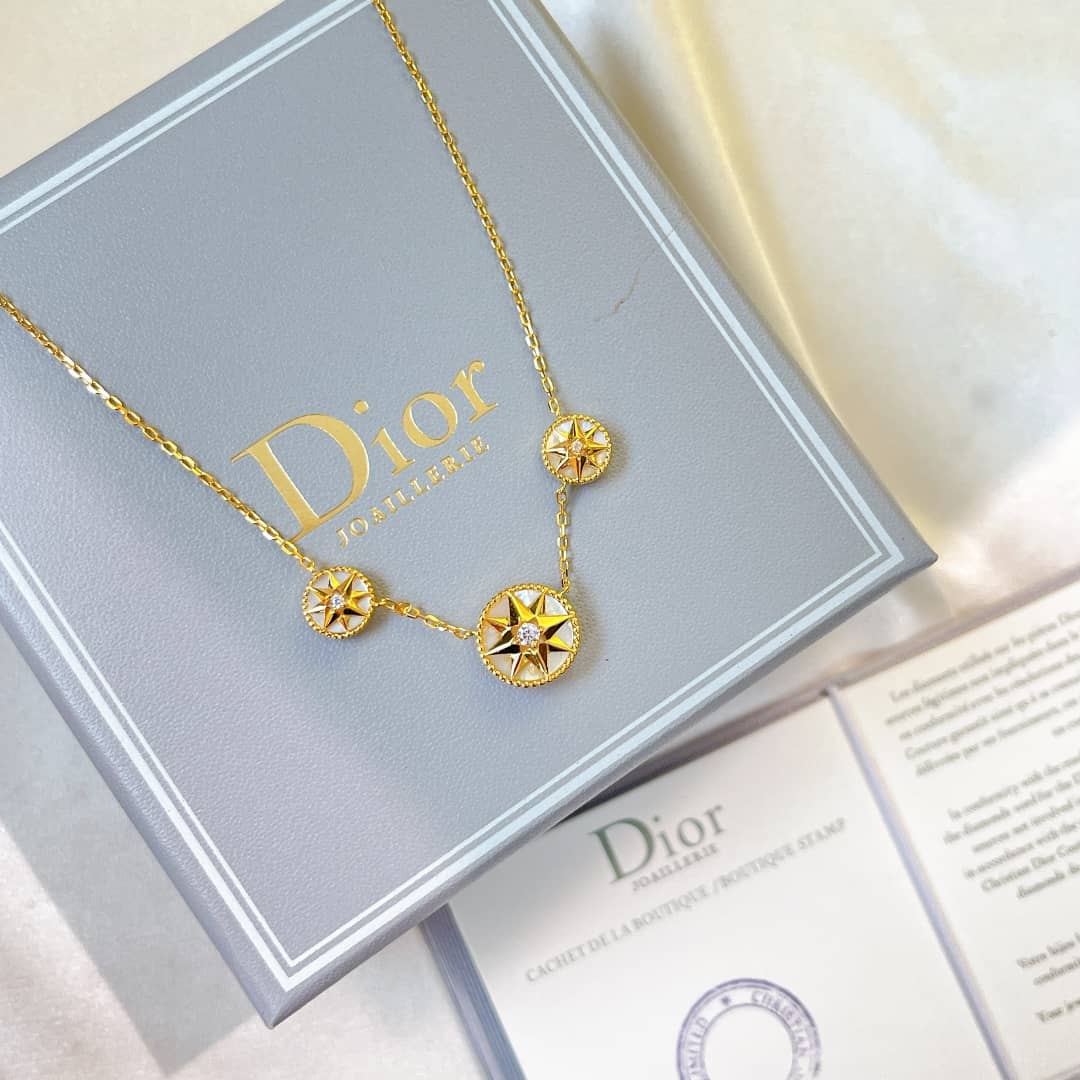 7 Star Chr1st1an D10r Necklace