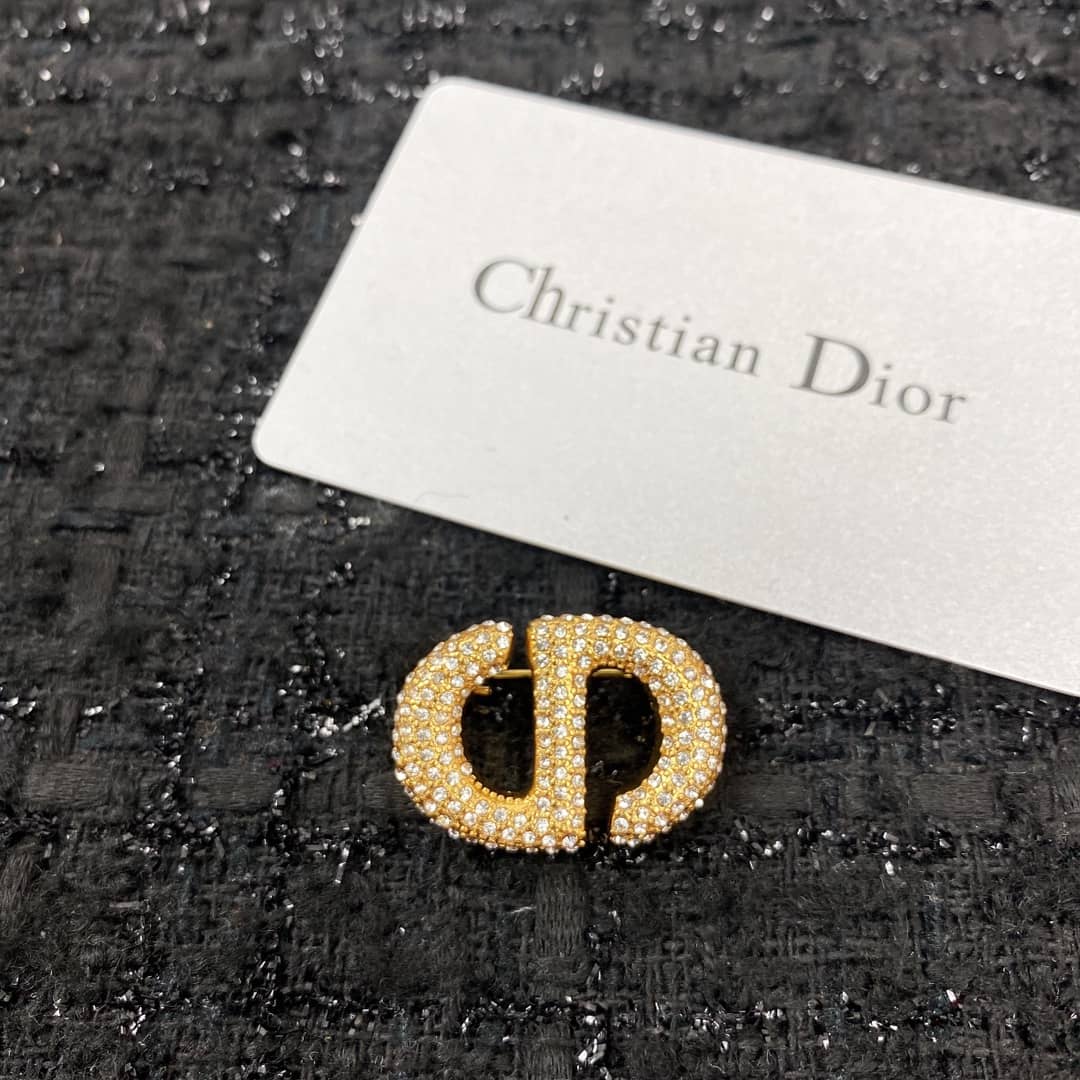 Wholesale Chr1st1an D10r Logo Brooch