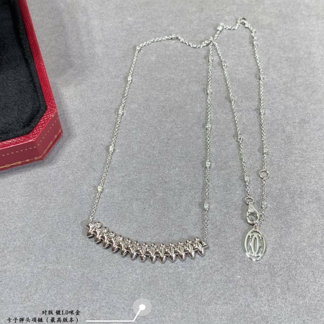 Fake Ca*t1er Logo Necklace