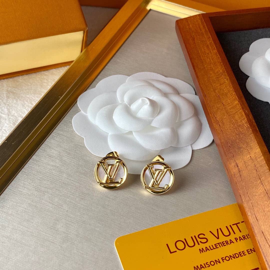Fake L0vis Vvtt0n Logo Earring