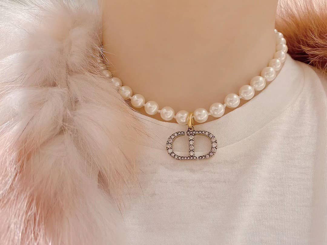 Chr1st1an D10r Necklace First Copy