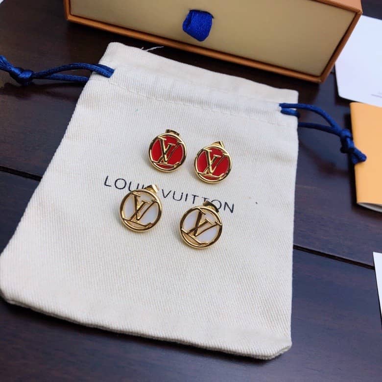 Knockoff L0vis Vvtt0n Logo Earring