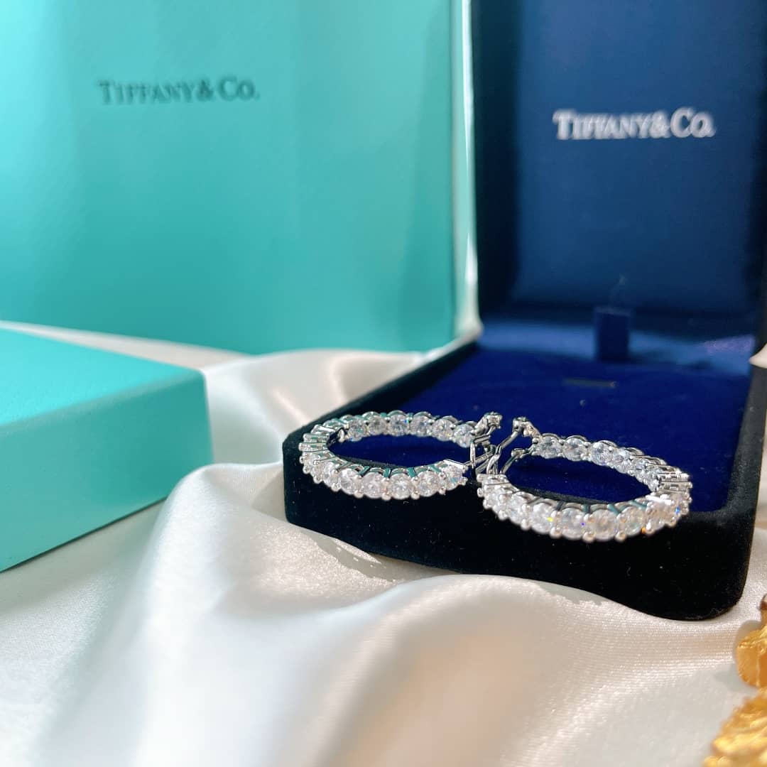 Wholesale T*f*ny Logo Earring