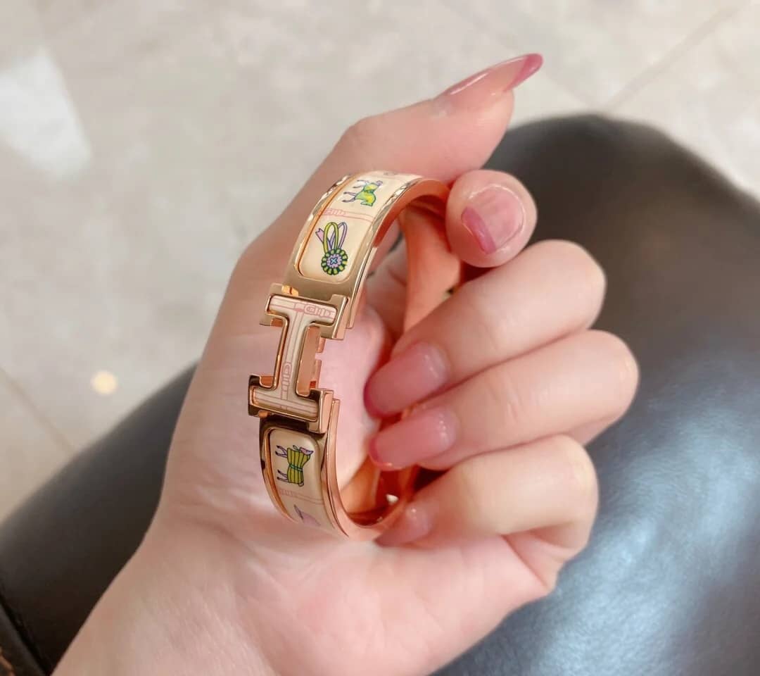 Fake H**me5 Logo Bracelet