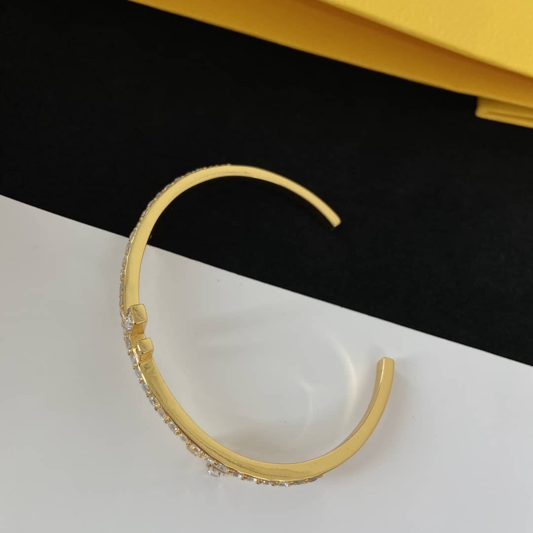 Knockoff F**di Logo Bracelet