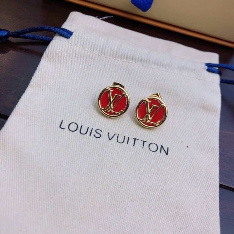 Knockoff L0vis Vvtt0n Logo Earring
