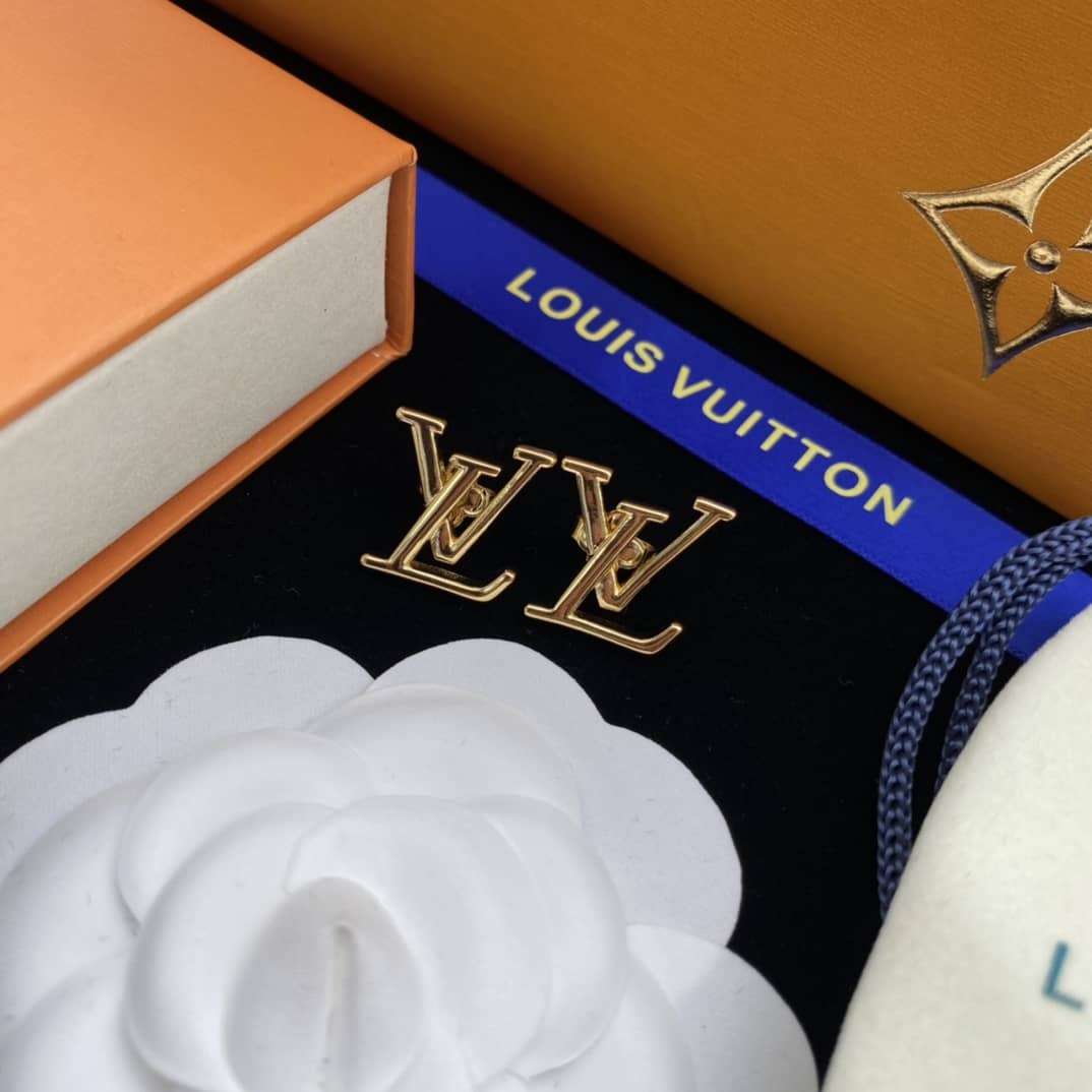 Fake L0vis Vvtt0n Logo Earring