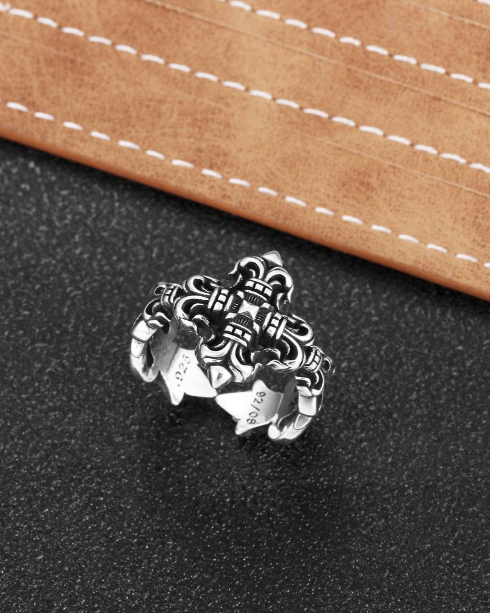 Wholesale Ch*0me He**ts Logo Ring