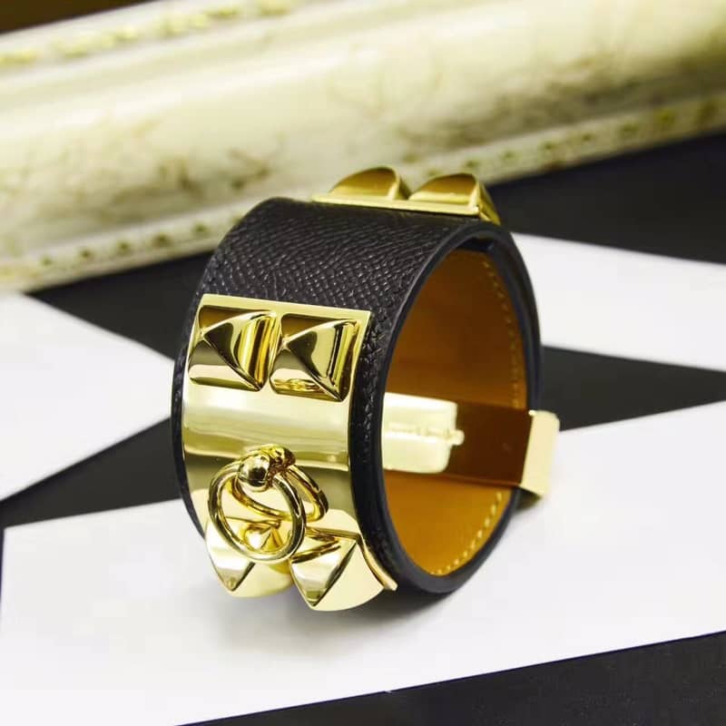 Knockoff H**me5 Logo Bracelet