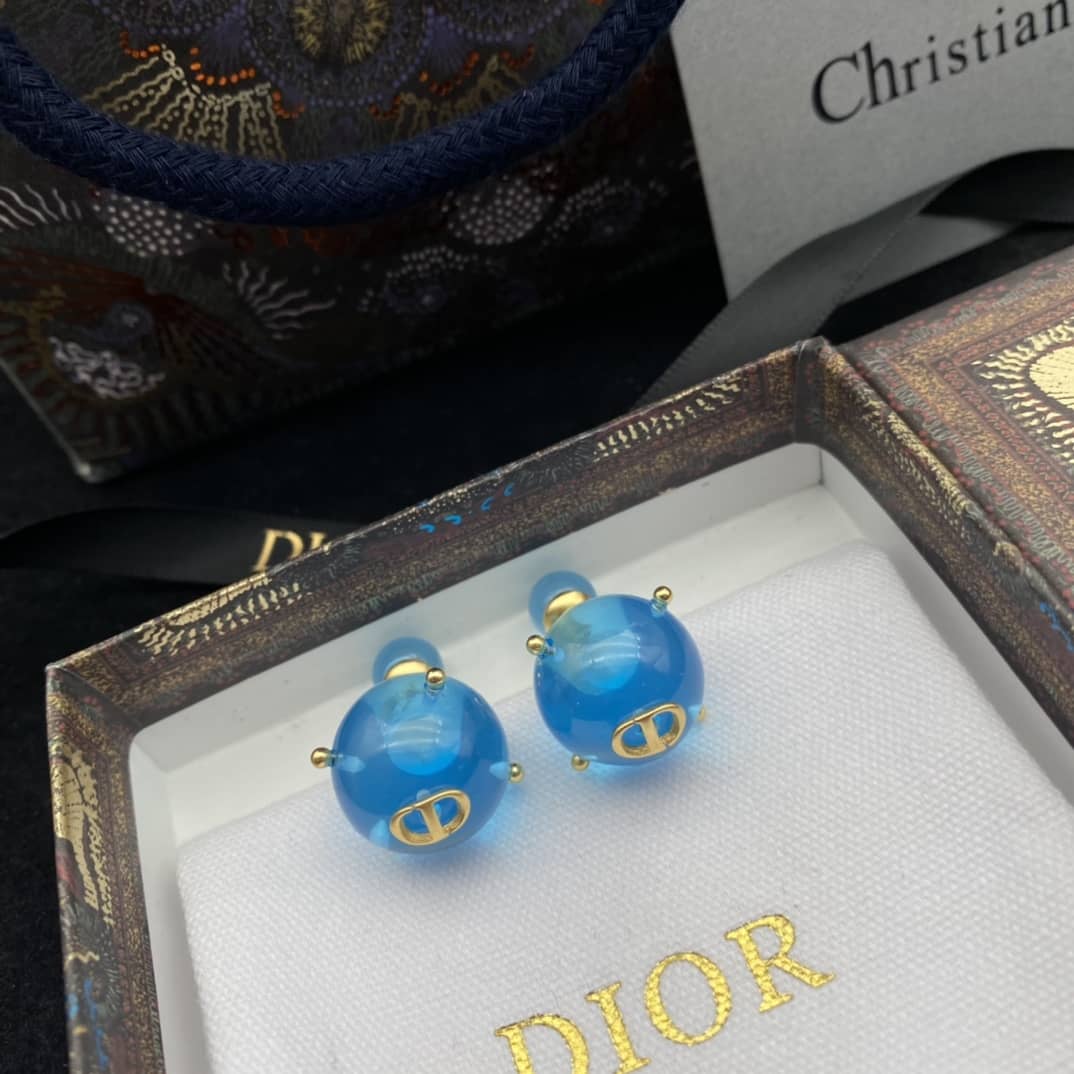 Wholesale Chr1st1an D10r Logo Earring