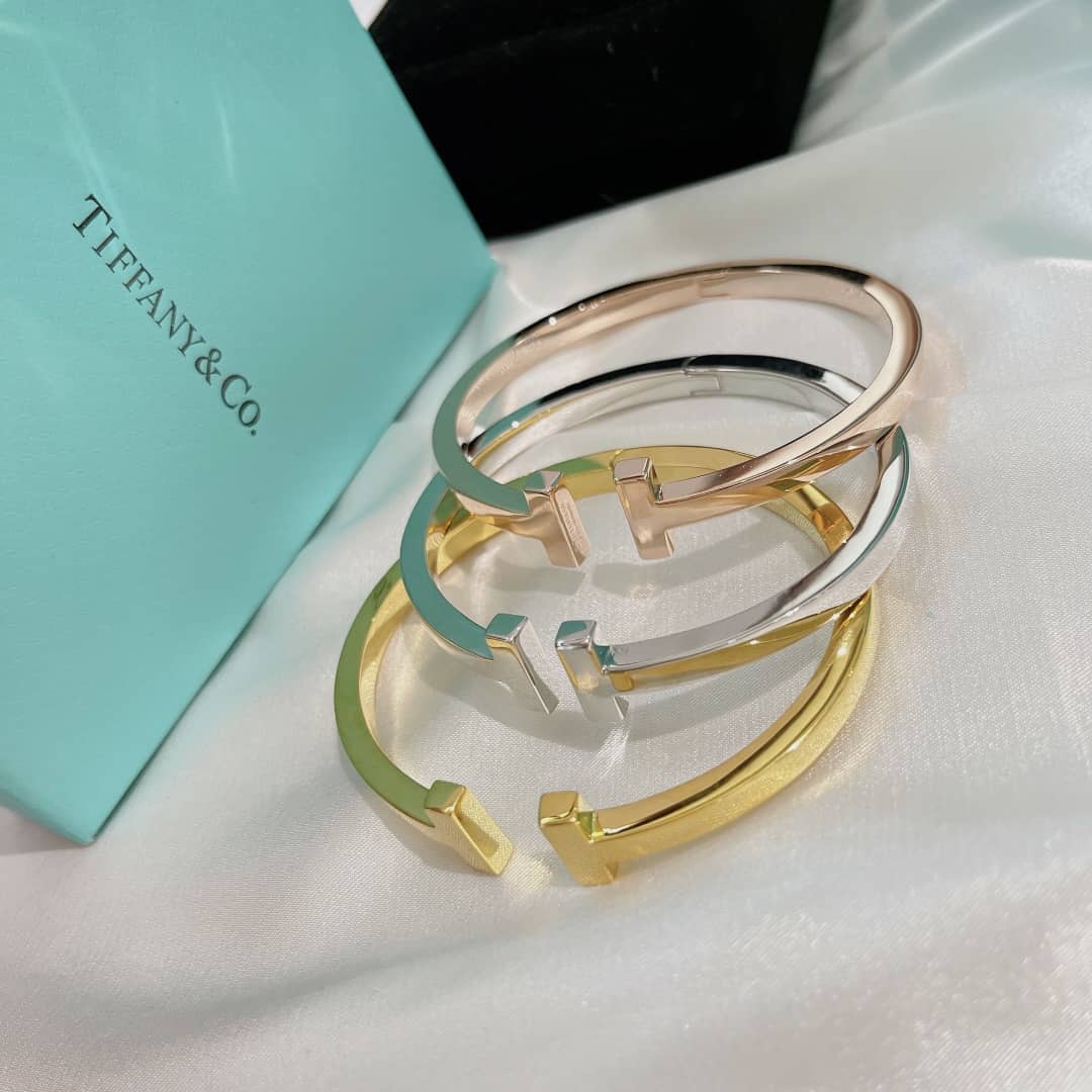 Fake T*f*ny Logo Bracelet