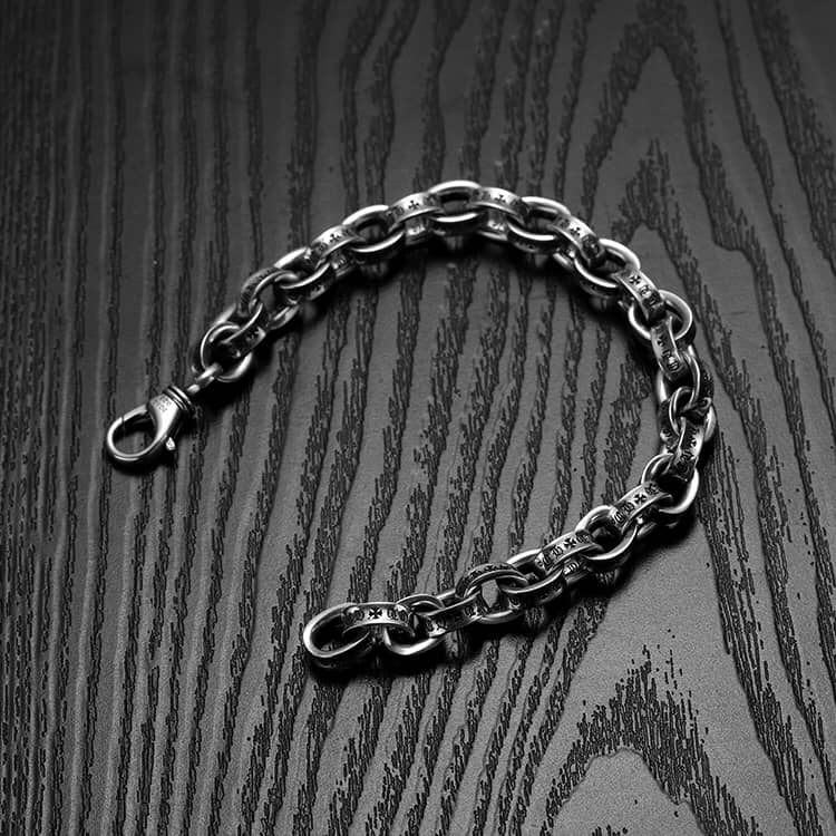 Wholesale Ch*0me He**ts Logo Bracelet