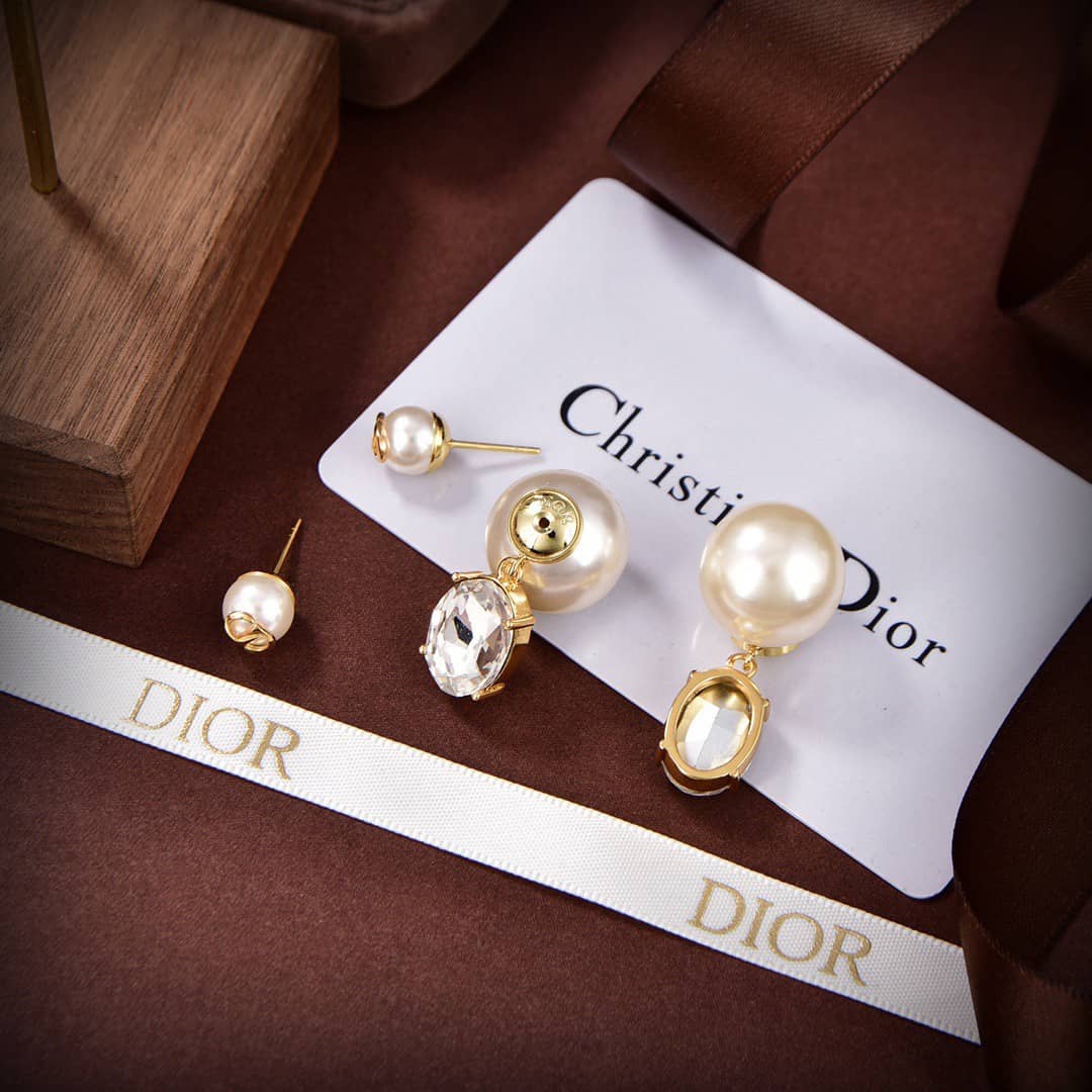 Wholesale Chr1st1an D10r Logo Earring