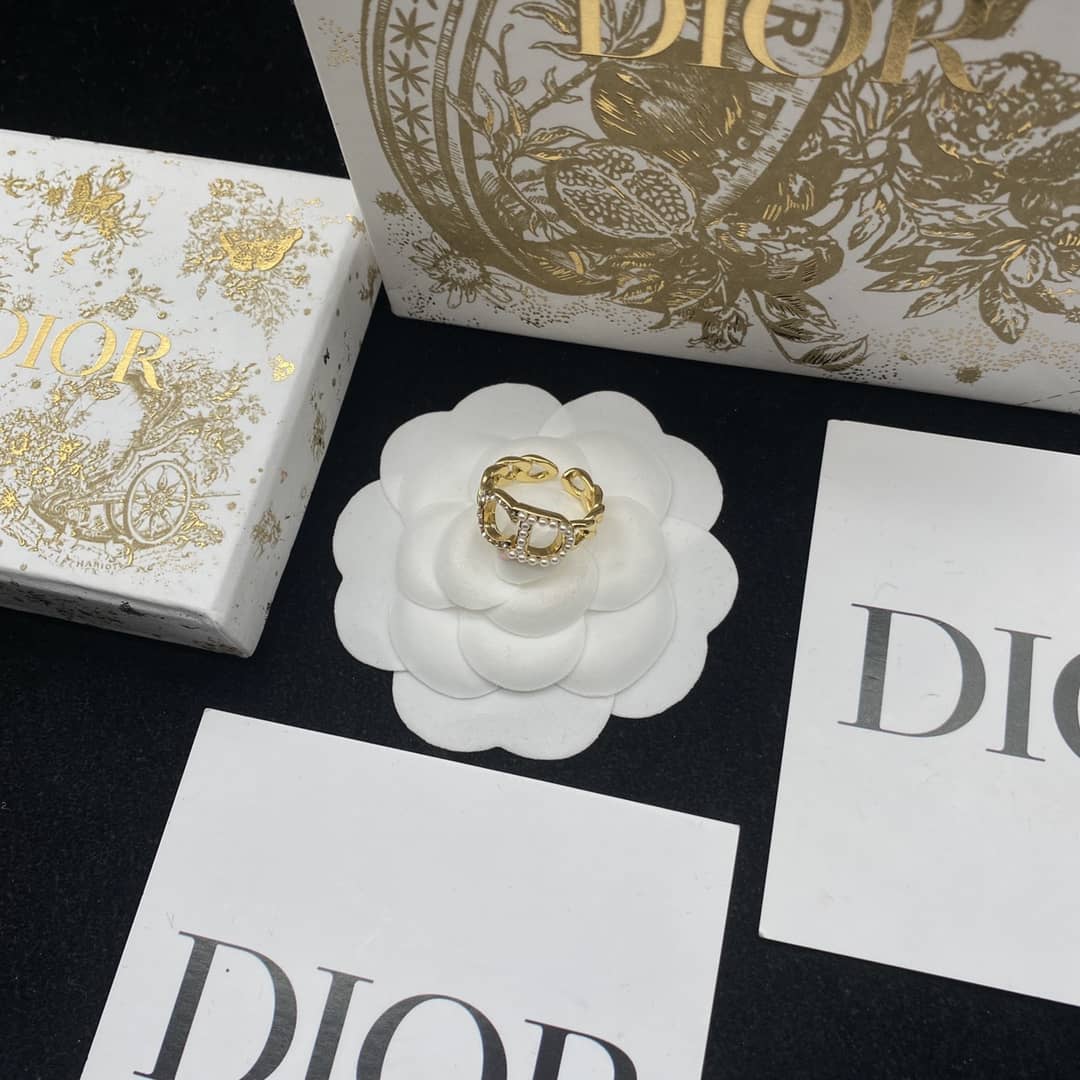 Wholesale Chr1st1an D10r Logo Ring