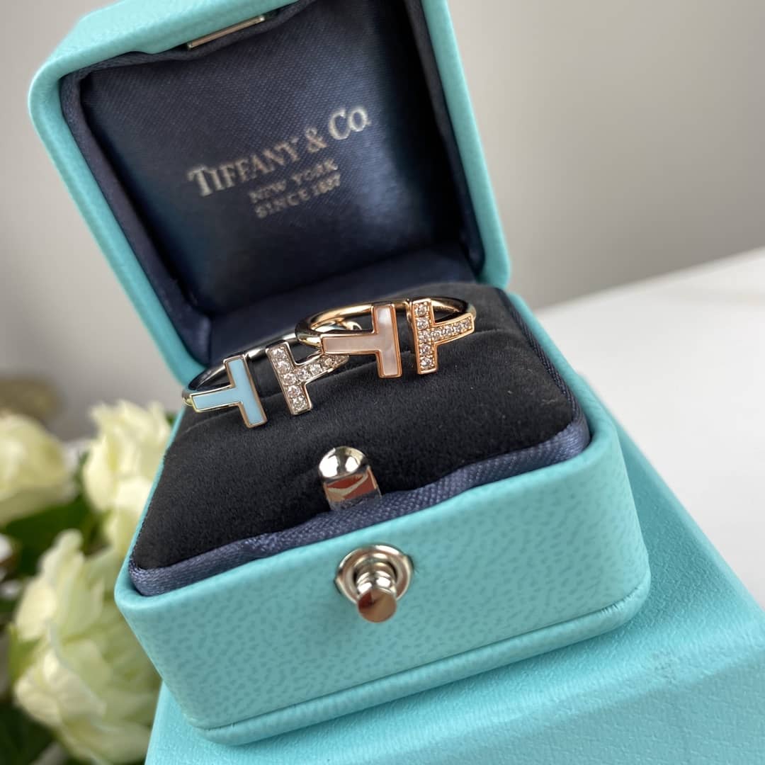 Fake T*f*ny Logo Ring