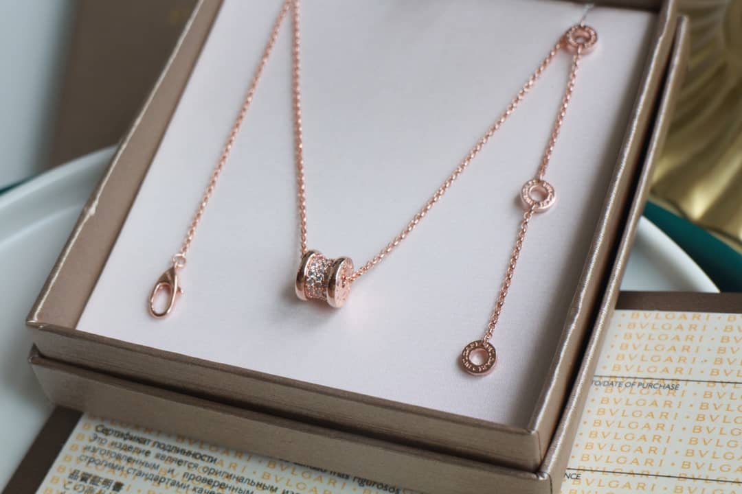 Knockoff Bv1g*ai Logo Necklace