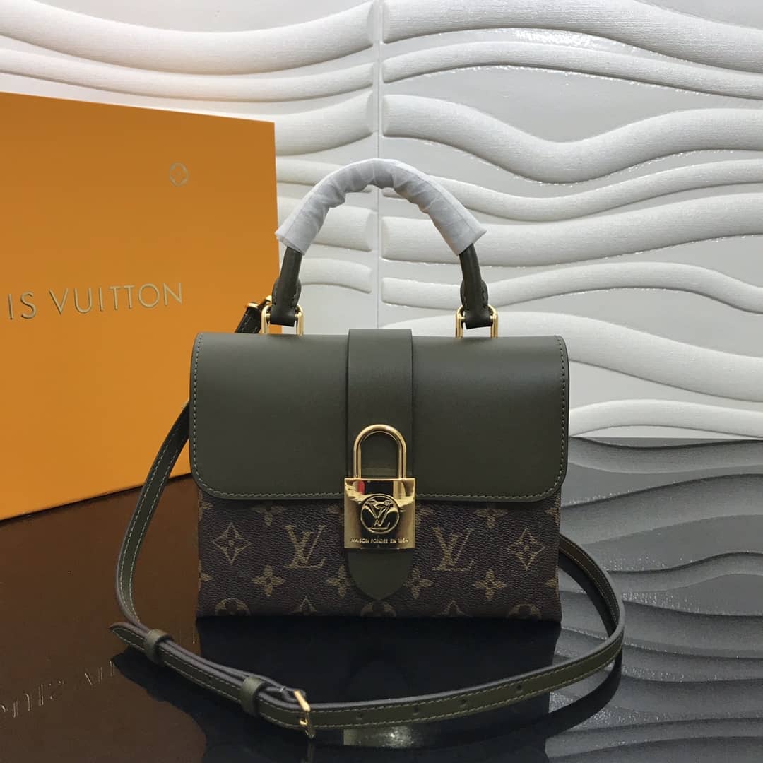 L0vis Vvtt0n Locky BB Replica Crossbody Bag Green M44321