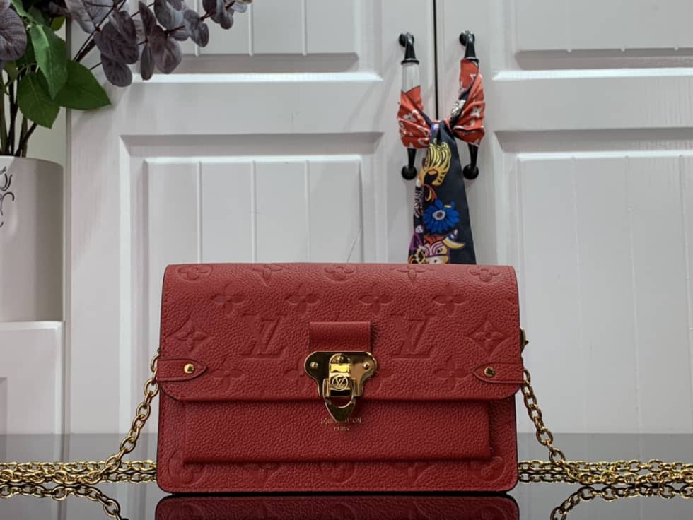 L0vis Vvtt0n Vavin PM Monogram Empreinte Red M44151 Replica Shoulder Bag