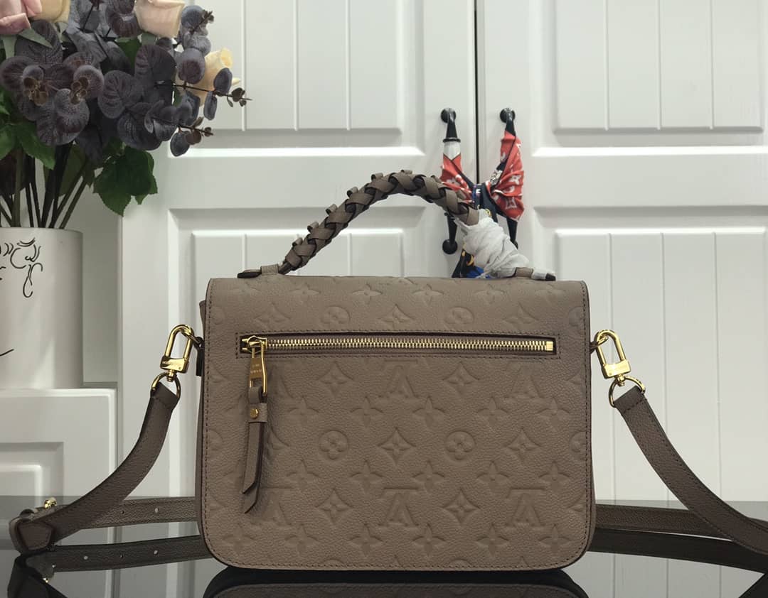 L0vis Vvtt0n Pochette Metis Braided Monogram Empreinte Replica Gray M43942
