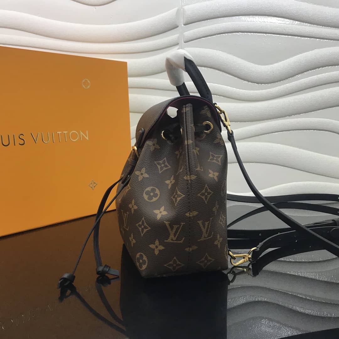 L0vis Vvtt0n Montsouris BB Monogram Replica Backpack Black M45502