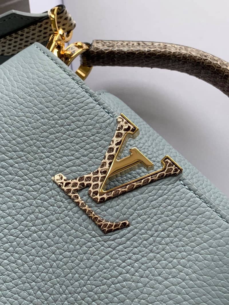 L0vis Vvtt0n Capucines Mini Replica Bag Blue M55921