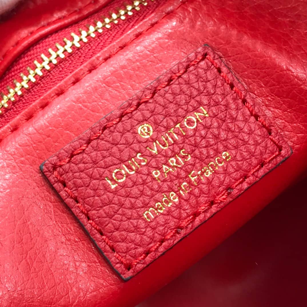 L0vis Vvtt0n Pallas Beauty Case Monogram Canvas Replica Red M64123