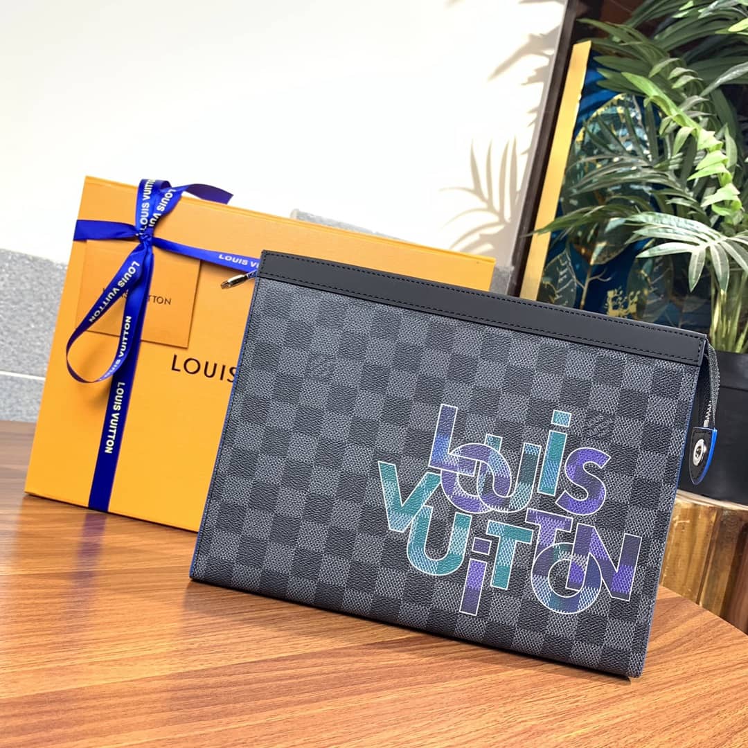 L0vis Vvtt0n Voyage MM Damier Graphite Replica Pochette N60308