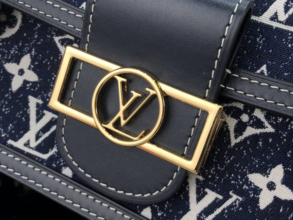 L0vis Vvtt0n Monogram Denim Dauphine Mini M59716 Replica Shoulder Bag