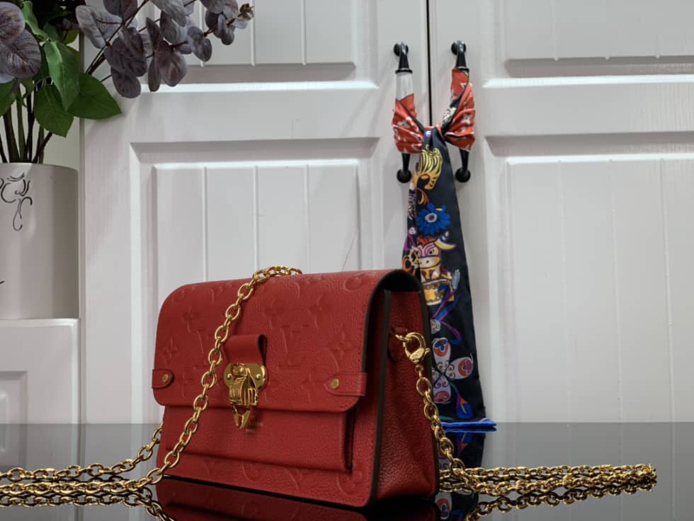 L0vis Vvtt0n Vavin PM Monogram Empreinte Red M44151 Replica Shoulder Bag