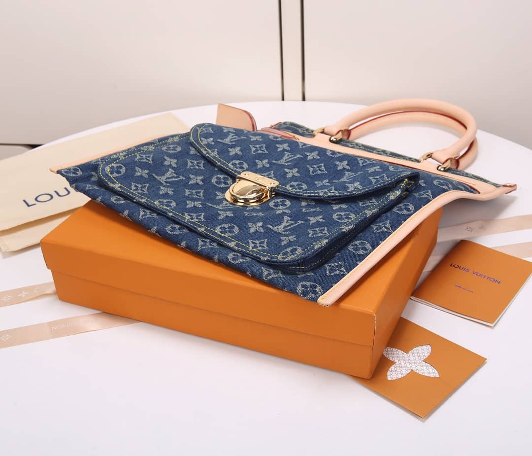 L0vis Vvtt0n Flat Shopper Monogram Tote Replica M95018