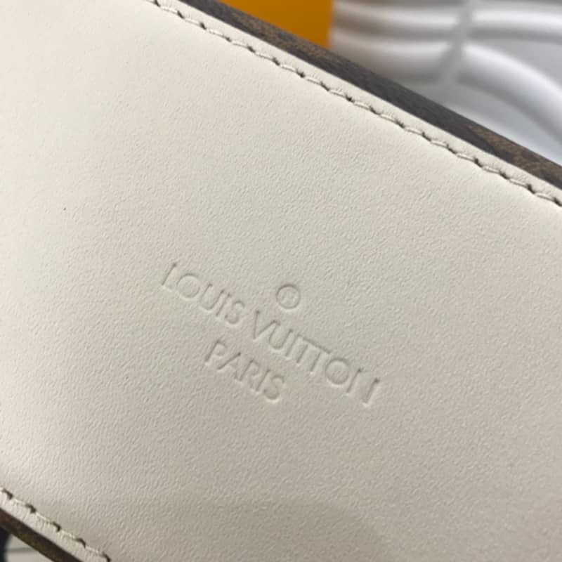 L0vis Vvtt0n Saintonge Monogram Canvas Replica Shoulder Bag White M43557