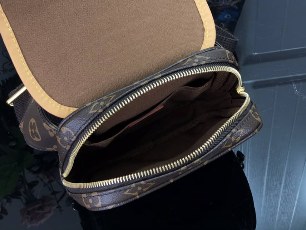 L0vis Vvtt0n Bosphore Canvas Brown M40108 Replica Belt Bag