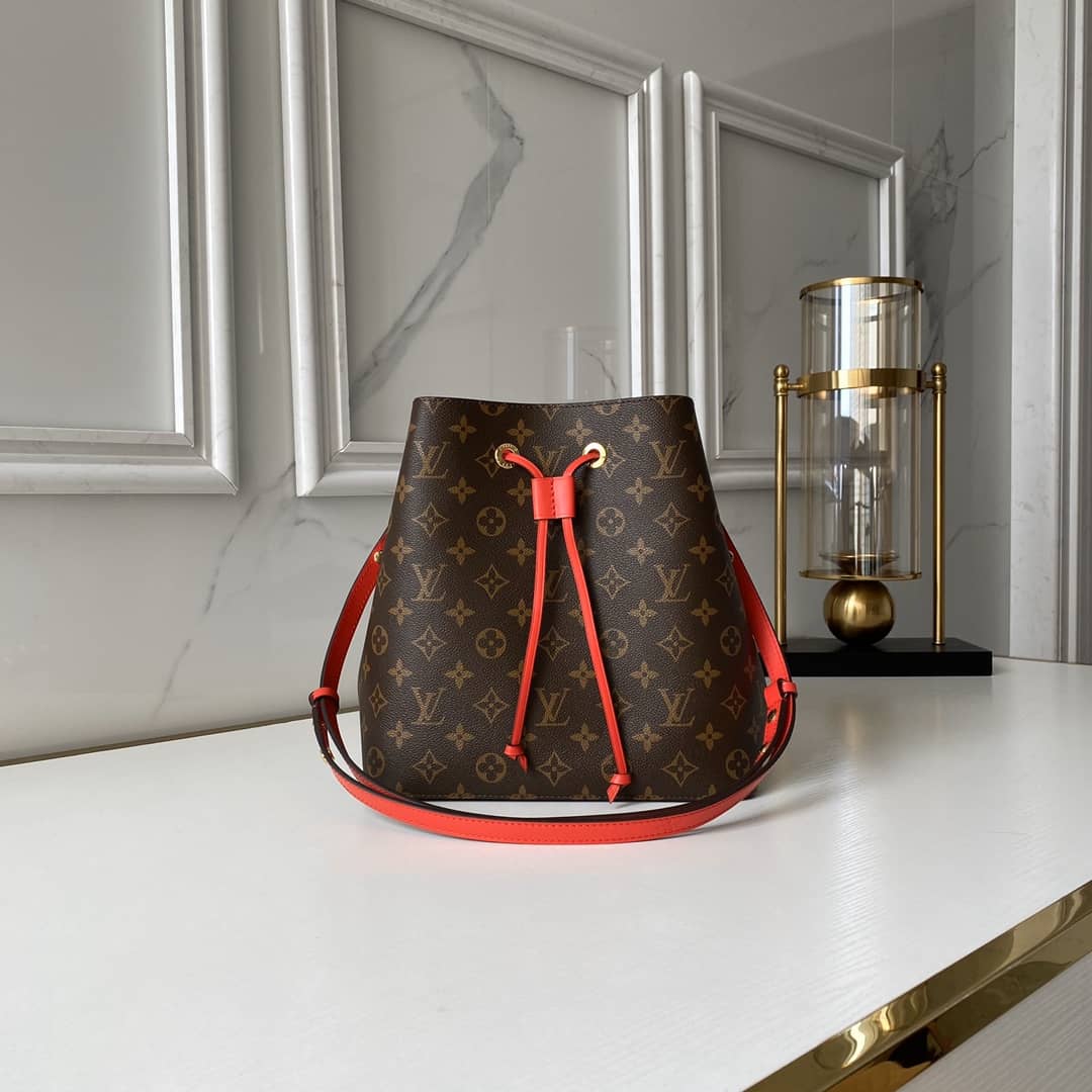 L0vis Vvtt0n Neo Noe Replica Bucket Bag Brown M44021