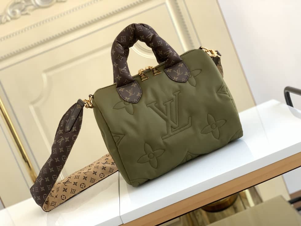 L0vis Vvtt0n Replica Bags Speedy Bandouliere 25 Green M59009