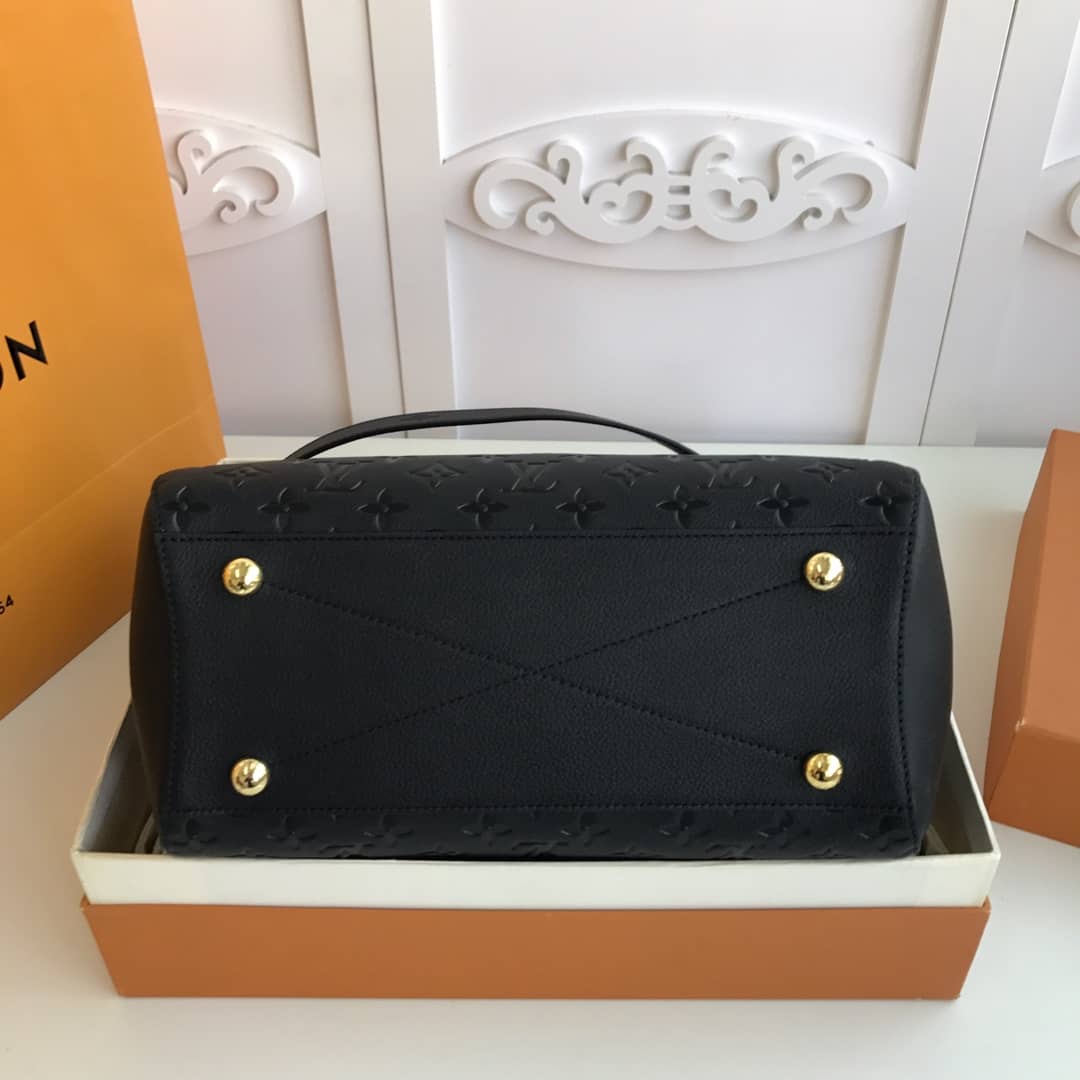L0vis Vvtt0n Monogram Montaigne MM Shoulder Bag Replica Black M41048