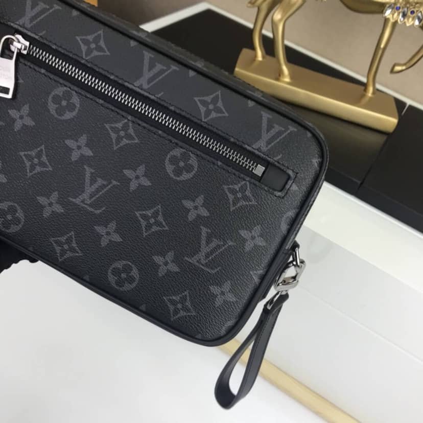 L0vis Vvtt0n PM Monogram Eclipse Trousse Toilette Replica Pouch M43384