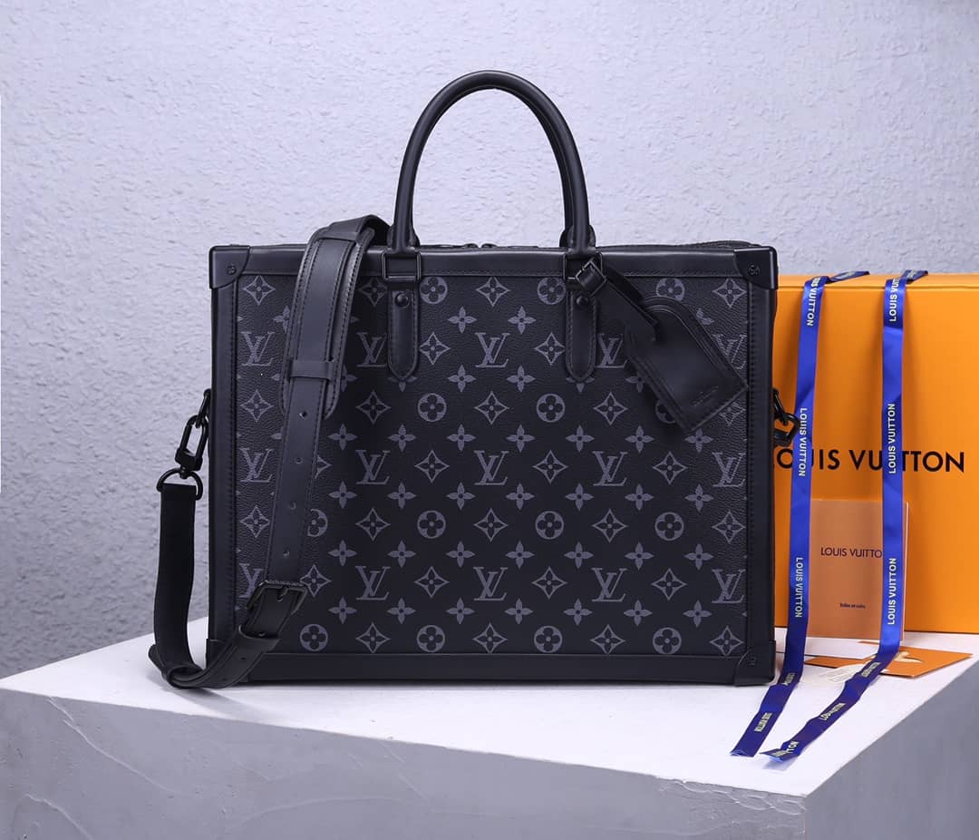 L0vis Vvtt0n Monogram Eclipse Soft Trunk Briefcase Business Bag M44952 Replica Mens Bag