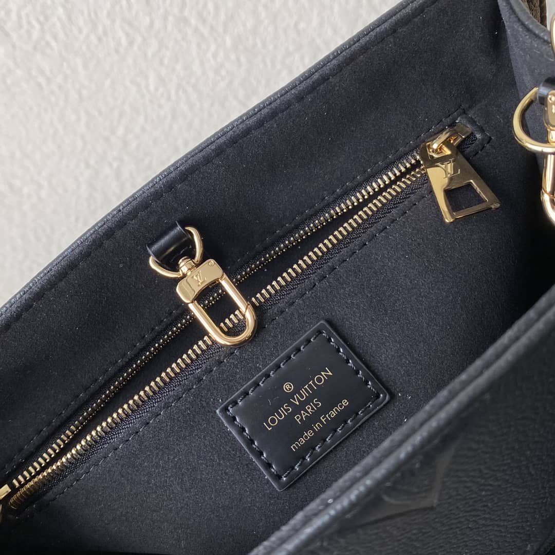 L0vis Vvtt0n Mini Onthego Tote Replica Black M45560